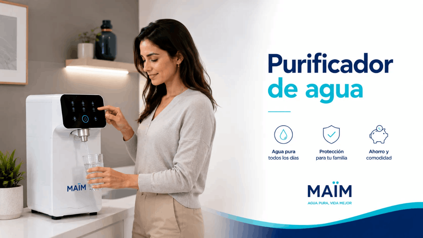 mujer sirviendo agua