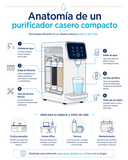 diagrama de purificador casero
